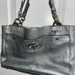 Coach Vintage Gray Shoulder Bag